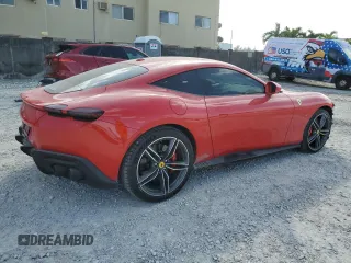 2021 Ferrari Roma z VIN ZFF98RNA5M0267812, wystawiony jako Copart lot #78847294 z przebiegiem Nie podano mil oraz Szkody całkowita. Historia ofert i sprzedaży dostępna na DreamBid. Obrazek 3.