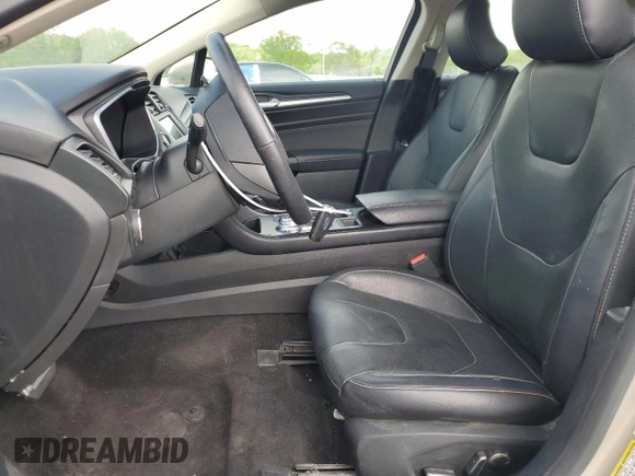 2017 Ford Fusion Titanium with VIN 3FA6P0K99HR166567, listed as a Copart auction lot 54293425 with 0 mi miles and Salvage Title. Bid and sale history available at carsss.com. Image 7.