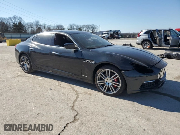 2018 Maserati Quattroporte S GranLusso z VIN ZAM56YPL6J1274054, wystawiony jako Copart lot #43738025 z przebiegiem 33 640 mil mil oraz Szkody całkowita. Historia ofert i sprzedaży dostępna na DreamBid. Obrazek 4.