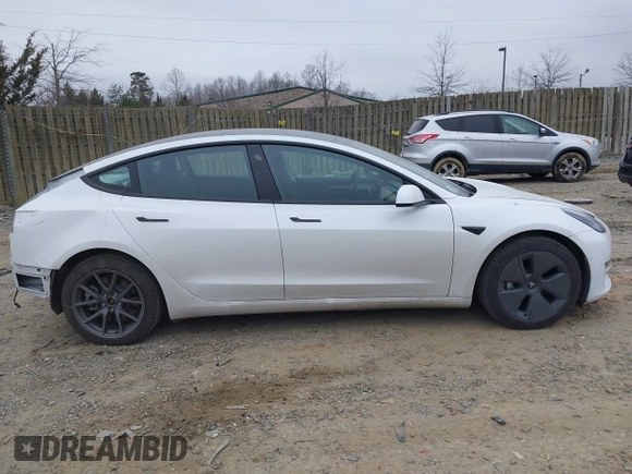 2021 Tesla Model 3 Long Range with VIN 5YJ3E1EB8MF019367, listed as a IAAI auction lot 41506094 with 14,257 mi miles and . Bid and sale history available at DreamBid. Image 14.