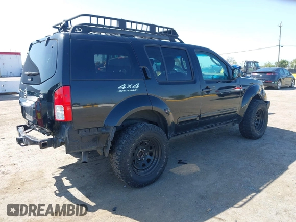 2010 Nissan Pathfinder LE with VIN 5N1AR1NB4AC603331, listed as a IAAI auction lot 42172929 with 135,884 mi miles and . Bid and sale history available at DreamBid. Image 4.