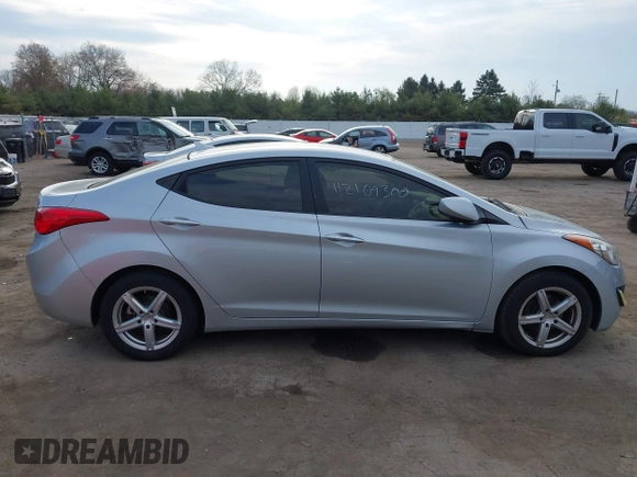 2011 Hyundai Elantra Limited with VIN 5NPDH4AE6BH059619, listed as a IAAI auction lot 42109300 with 178,573 mi miles and . Bid and sale history available at DreamBid. Image 13.
