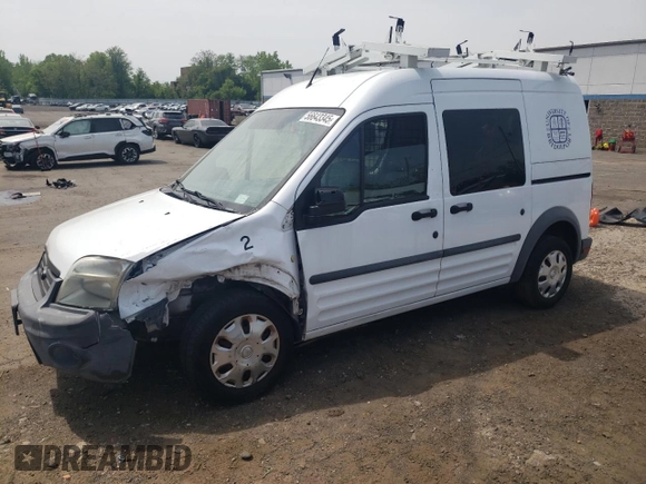 2010 Ford Transit Connect XL с VIN NM0LS6ANXAT032553, выставлен на аукционе Copart как лот 56643345 с пробегом Не указан миль и Списание • Salvage title. История ставок и продаж доступна на DreamBid. Изображение 1.