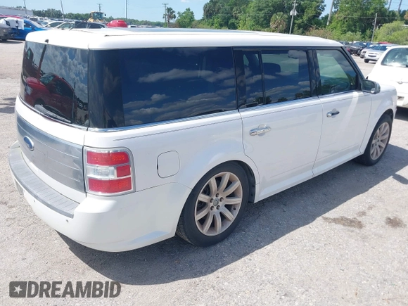 2009 Ford Flex Limited with VIN 2FMDK53C49BA12299, listed as a IAAI auction lot 41987516 with 201,665 mi miles. Bid and sale history available at carsss.com. Image 4.