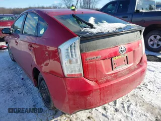 2010 Toyota Prius II with VIN JTDKN3DU6A1227200, listed as a IAAI auction lot 41292342 with 292,531 mi miles. Bid and sale history available at carsss.com. Image 3.