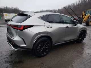 2022 Lexus NX with VIN 2T2KGCEZ0NC003907, listed as a Copart auction lot 72824262 with 3,059 mi miles. Bid and sale history available at carsss.com. Image 3.