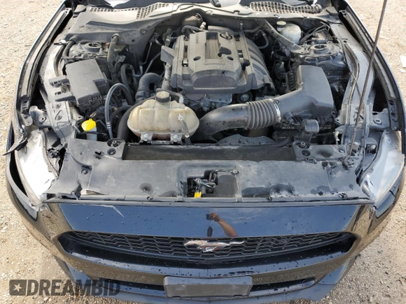 2015 Ford Mustang EcoBoost Premium with VIN 1FATP8UH1F5383908, listed as a Copart auction lot 61496505 with 146,875 mi miles and Salvage title. Bid and sale history available at DreamBid. Image 11.