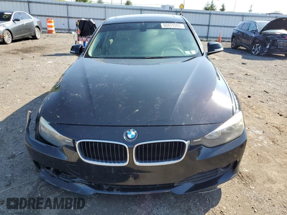 2014 BMW 3 Series 320i xDrive with VIN WBA3C3G57ENS71376, listed as a Copart auction lot 60874995 with Not provided miles and Salvage title. Bid and sale history available at DreamBid. Image 5.