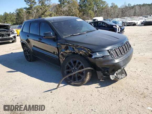 2018 Jeep Grand Cherokee Altitude with VIN 1C4RJFAGXJC388535, listed as a Copart auction lot 89369595 with 127,531 mi miles and Salvage title. Bid and sale history available at DreamBid. Image 4.