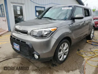 2016 Kia Soul + with VIN KNDJP3A52G7322863, listed as a Copart auction lot 53725155 with 0 mi miles and Salvage Title. Bid and sale history available at carsss.com. Image 1.