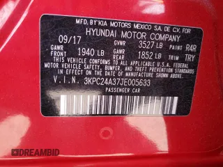 2018 Hyundai Accent SE with VIN 3KPC24A37JE005633, listed as a Copart auction lot 64236815 with 159,701 mi miles and Clean title. Bid and sale history available at DreamBid. Image 12.