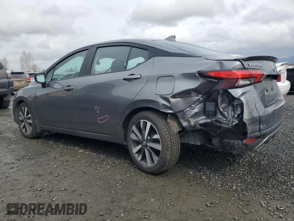 2021 Nissan Versa SR z VIN 3N1CN8FV7ML849554, wystawiony jako Copart lot #49705365 z przebiegiem 72 908 mil mil oraz Szkoda całkowita • Salvage title. Historia ofert i sprzedaży dostępna na DreamBid. Obrazek 2.