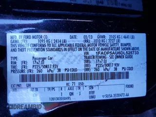 2013 Ford C-Max SE with VIN 1FADP5AU6DL525733, listed as a Copart auction lot 42211285 with 111,031 mi miles and Salvage Title. Bid and sale history available at carsss.com. Image 13.