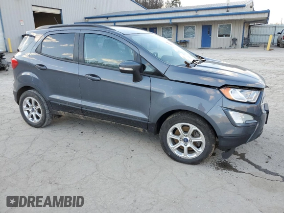 2018 Ford EcoSport SE with VIN MAJ6P1UL3JC215281, listed as a Copart auction lot 46451045 with Not Provided miles and Salvage Title. Bid and sale history available at carsss.com. Image 4.