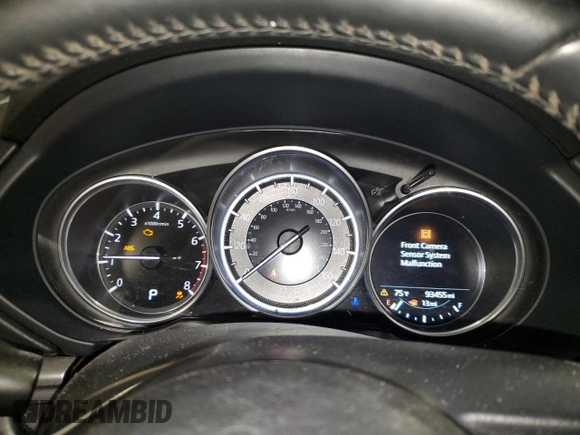 2020 Mazda CX-5 Touring with VIN JM3KFACM1L0768402, listed as a Copart auction lot 54680905 with 93,455 mi miles and Salvage Title. Bid and sale history available at DreamBid. Image 9.