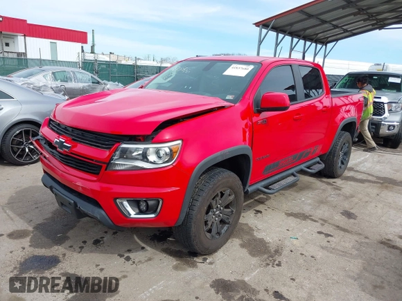 2018 Chevrolet Colorado 4WD Z71 z VIN 1GCGTDEN8J1141945, wystawiony jako IAAI lot #41837680 z przebiegiem 67 686 mil mil oraz . Historia ofert i sprzedaży dostępna na DreamBid. Obrazek 18.