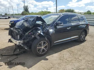 2018 Infiniti QX60 with VIN 5N1DL0MN7JC511067, listed as a Copart auction lot 52675264 with Not Provided miles and Non Repairable. Bid and sale history available at carsss.com. Image 1.