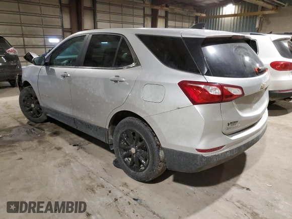 2021 Chevrolet Equinox LT with VIN 3GNAXUEV3MS146183, listed as a Copart auction lot 42927115 with 51,223 mi miles and Salvage Title. Bid and sale history available at DreamBid. Image 2.