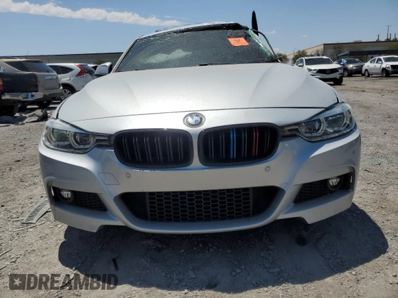 2018 BMW 3 Series 330i with VIN WBA8B9C55JAE21989, listed as a Copart auction lot 59636285 with Not provided miles and Salvage title. Bid and sale history available at DreamBid. Image 5.