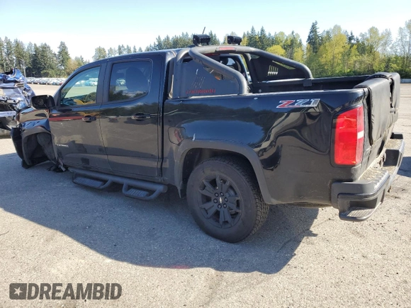 2016 Chevrolet Colorado 4WD Z71 with VIN 1GCGTDE39G1254486, listed as a Copart auction lot 53165475 with 121,852 mi miles and Salvage Title. Bid and sale history available at carsss.com. Image 2.
