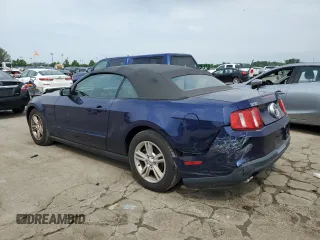 2012 Ford Mustang V6 with VIN 1ZVBP8EMXC5218384, listed as a Copart auction lot 58591915 with 162,572 mi miles and Salvage title. Bid and sale history available at DreamBid. Image 2.