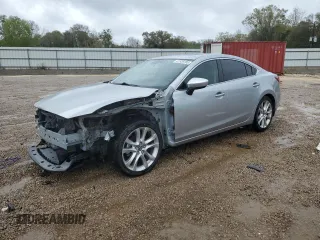 2016 Mazda Mazda6 i Touring with VIN JM1GJ1V5XG1400612, listed as a Copart auction lot 47528705 with 160,083 mi miles and Salvage Title. Bid and sale history available at carsss.com. Image 1.