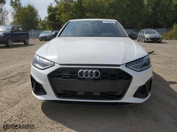 2021 Audi A4 Sedan S line Prestige with VIN WAUFAAF43MA067535, listed as a Copart auction lot 71933894 with 0 mi miles and Salvage Title. Bid and sale history available at carsss.com. Image 5.