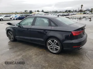 2018 Audi A3 Sedan Premium with VIN WAUAUGFF4J1035873, listed as a Copart auction lot 41270904 with 61,369 mi miles. Bid and sale history available at carsss.com. Image 2.