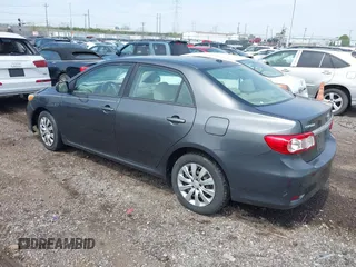 2012 Toyota Corolla L with VIN 2T1BU4EE3CC885572, listed as a IAAI auction lot 42039525 with 1 mi miles. Bid and sale history available at carsss.com. Image 3.