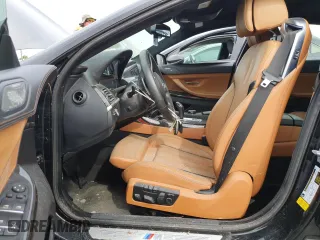 2016 BMW 6 Series 640i with VIN WBA6D0C55GG432720, listed as a Copart auction lot 76286604 with 0 mi miles and Salvage Title. Bid and sale history available at carsss.com. Image 7.