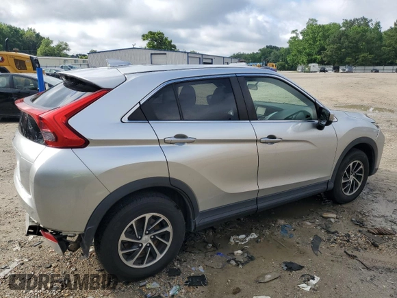2020 Mitsubishi Eclipse Cross ES with VIN JA4AS3AA6LZ033702, listed as a Copart auction lot 60040085 with 101,924 mi miles and Salvage title. Bid and sale history available at DreamBid. Image 3.