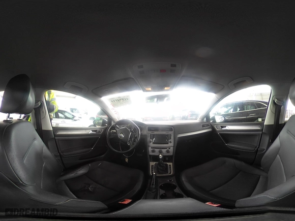 2015 Volkswagen Golf TSI SEL with VIN 3VW217AUXFM087151, listed as a IAAI auction lot 41894114 with 173,983 mi miles. Bid and sale history available at carsss.com. Image 19.