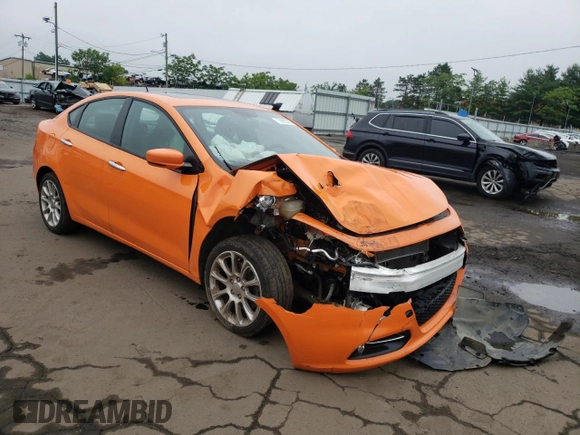 2013 Dodge Dart Limited with VIN 1C3CDFCA0DD320236, listed as a Copart auction lot 59995365 with 105,960 mi miles and Salvage title. Bid and sale history available at DreamBid. Image 4.