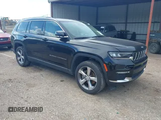 2021 Jeep Grand Cherokee Limited with VIN 1C4RJKBG9M8188230, listed as a IAAI auction lot 42572867 with 21,597 mi miles and . Bid and sale history available at DreamBid. Image 1.