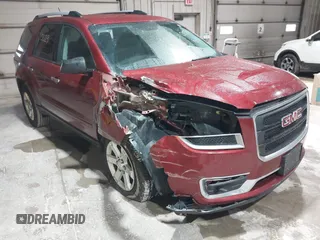 2015 GMC Acadia SLE with VIN 1GKKVPKD3FJ221229, listed as a IAAI auction lot 42070029 with 172,834 mi miles. Bid and sale history available at carsss.com. Image 1.