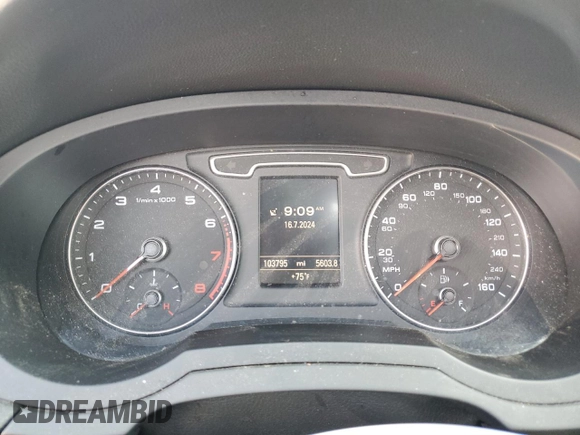 2015 Audi Q3 Prestige with VIN WA1FFCFS5FR008970, listed as a Copart auction lot 63481644 with 103,795 mi miles and Salvage title. Bid and sale history available at DreamBid. Image 9.