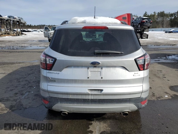 2017 Ford Escape SE with VIN 1FMCU0G97HUE30341, listed as a Copart auction lot 45556555 with 84,152 mi miles and Salvage Title. Bid and sale history available at DreamBid. Image 6.