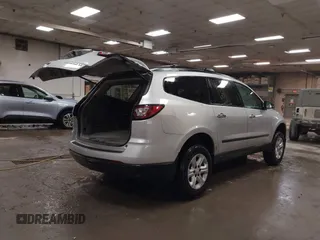2013 Chevrolet Traverse LS with VIN 1GNKVFKD7DJ138235, listed as a IAAI auction lot 41666011 with 134,731 mi miles and . Bid and sale history available at DreamBid. Image 4.