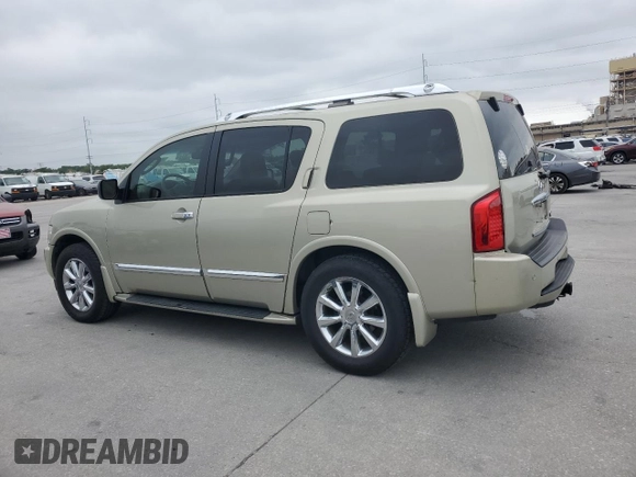 2008 Infiniti QX56 z VIN 5N3AA08C18N907177, wystawiony jako Copart lot #53123805 z przebiegiem 234 804 mil mil oraz Szkoda całkowita • Salvage title. Historia ofert i sprzedaży dostępna na DreamBid. Obrazek 2.