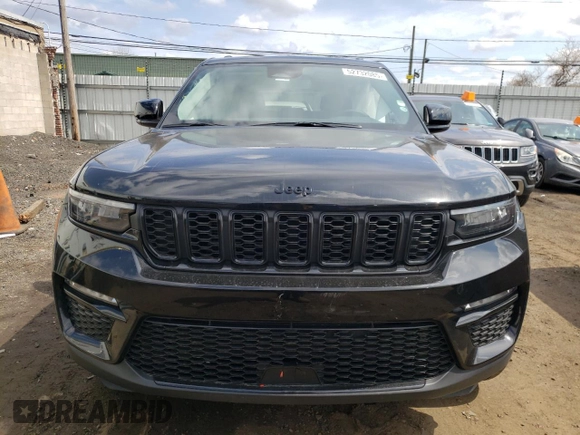 2023 Jeep Grand Cherokee Limited with VIN 1C4RJHBG2PC565808, listed as a Copart auction lot 52732085 with 11,828 mi miles and Salvage title. Bid and sale history available at DreamBid. Image 5.