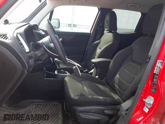 2018 Jeep Renegade Latitude with VIN ZACCJABB0JPJ58541, listed as a Copart auction lot 45151855 with 83,754 mi miles and Salvage Title. Bid and sale history available at carsss.com. Image 7.