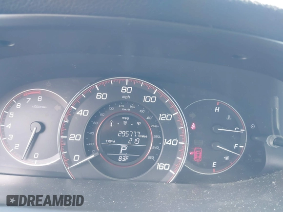 2015 Honda Accord Sport with VIN 1HGCR2F56FA087439, listed as a IAAI auction lot 40940527 with 295,777 mi miles and . Bid and sale history available at DreamBid. Image 7.