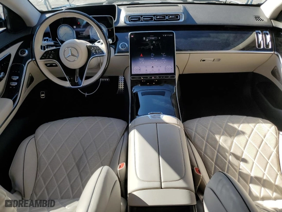 2021 Mercedes-Benz S-Class S 580 with VIN W1K6G7GB3MA026426, listed as a Copart auction lot 80289274 with 41,272 mi miles and Salvage Title. Bid and sale history available at carsss.com. Image 8.