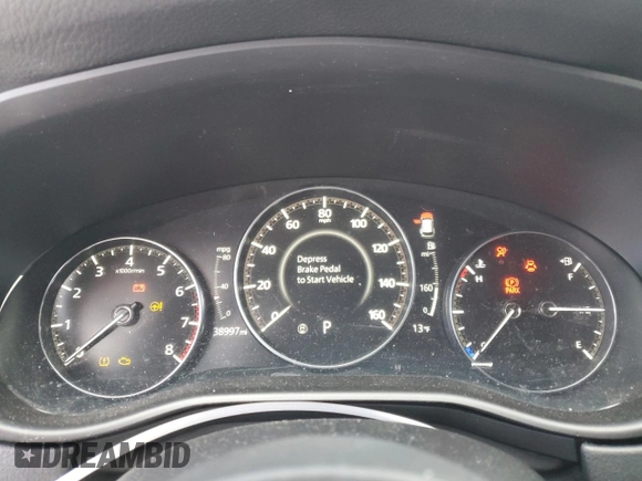 2024 Mazda CX-50 S Preferred with VIN 7MMVABBM8RN161940, listed as a Copart auction lot 45806975 with 38,997 mi miles and Salvage Title. Bid and sale history available at DreamBid. Image 9.