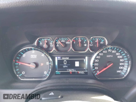 2019 Chevrolet Tahoe LT z VIN 1GNSCBKC0KR393975, wystawiony jako IAAI lot #41129927 z przebiegiem 119 470 mil mil oraz . Historia ofert i sprzedaży dostępna na DreamBid. Obrazek 7.