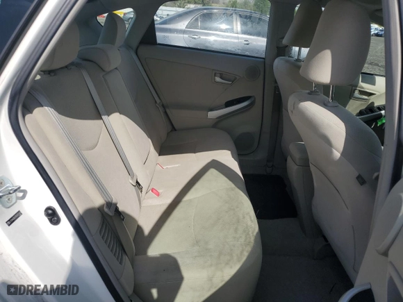 2011 Toyota Prius I with VIN JTDKN3DU7B0301263, listed as a Copart auction lot 51113965 with 181,596 mi miles and Salvage Title. Bid and sale history available at carsss.com. Image 10.
