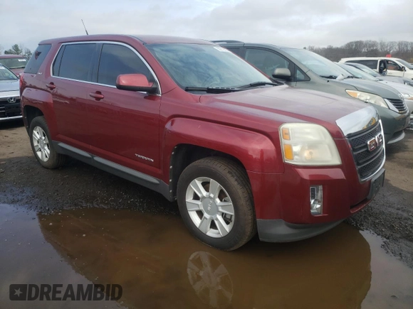 2010 GMC Terrain SLE-1 with VIN 2CTALBEW1A6320333, listed as a Copart auction lot 50218905 with 158,095 mi miles and Non Repairable. Bid and sale history available at carsss.com. Image 4.