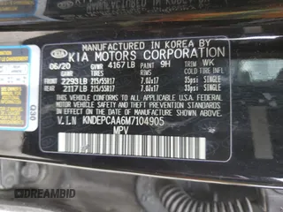 2021 Kia Seltos LX with VIN KNDEPCAA6M7104905, listed as a Copart auction lot 51917725 with 77,676 mi miles and Salvage Title. Bid and sale history available at carsss.com. Image 13.