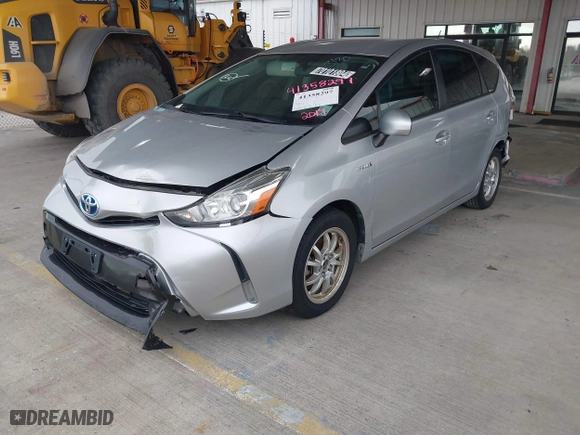 2017 Toyota Prius v Two with VIN JTDZN3EU9HJ070219, listed as a IAAI auction lot 41358297 with 209,303 mi miles. Bid and sale history available at carsss.com. Image 17.