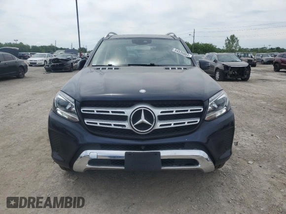 2017 Mercedes-Benz GLS 450 with VIN 4JGDF6EE5HA930632, listed as a Copart auction lot 54535004 with 35,999 mi miles and Salvage Title. Bid and sale history available at DreamBid. Image 5.